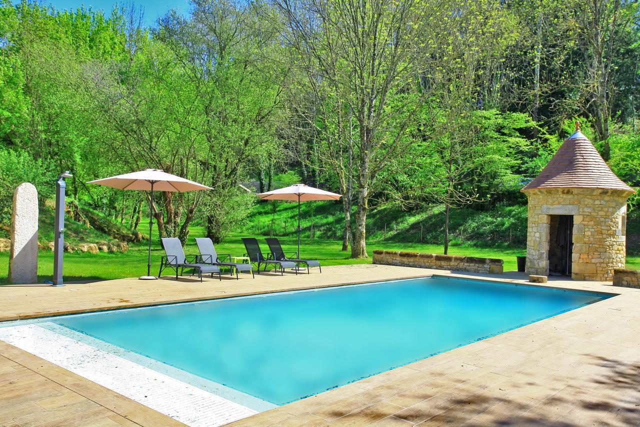 Bed and Breakfast Les Jardins D'Ungaro / Manoir La Barriere Le Vigan  Exterior foto