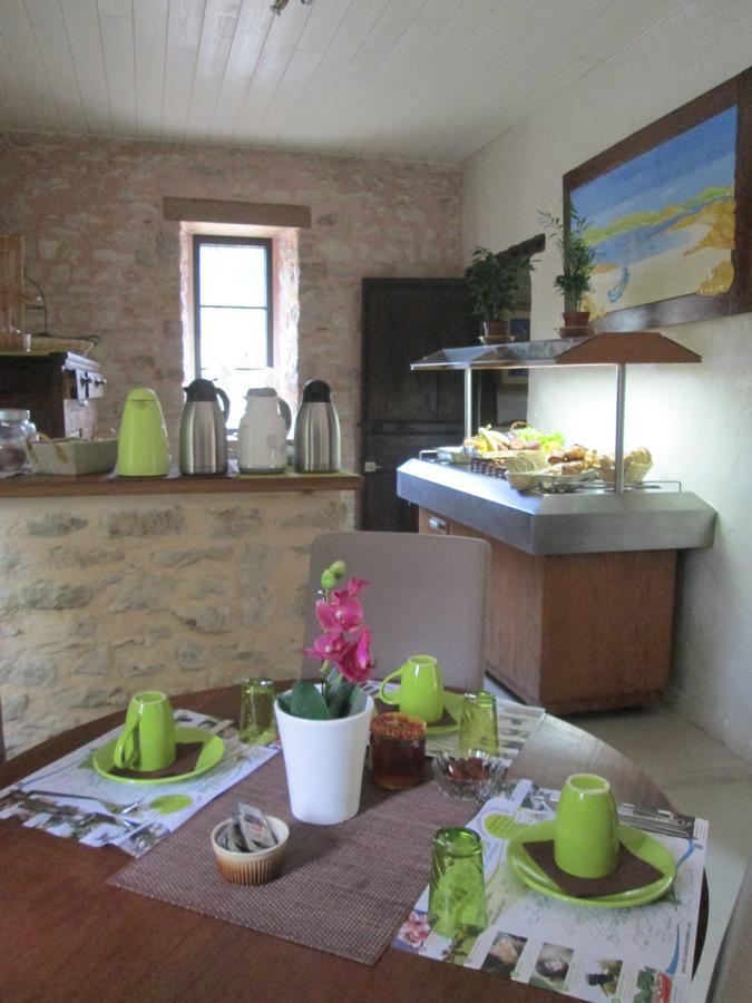Bed and Breakfast Les Jardins D'Ungaro / Manoir La Barriere Le Vigan  Exterior foto